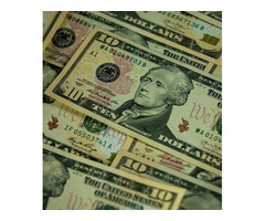 Authentic 10 (ten) Dollar Bills for Sale