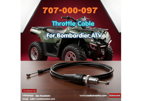 707-000-097 Throttle Cable for Bombardier Traxter & Quest ATV
