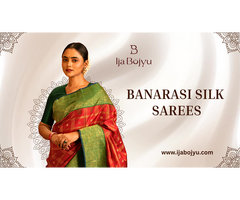 Premium Banarasi Silk Saree Traditional Elegance Collection