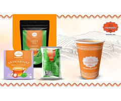 Namaste Store's High-Grade Long Leaf Green Tea