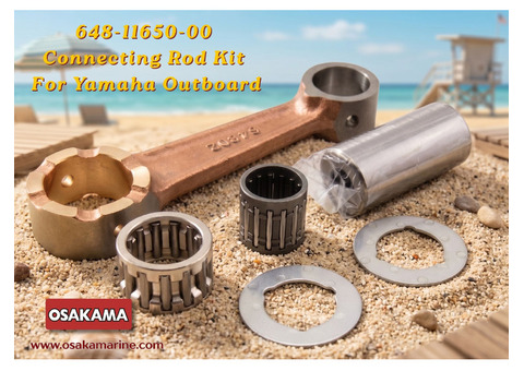 648-11650-00 Connecting Rod Kit | Yamaha 25HP 48HP Outboard