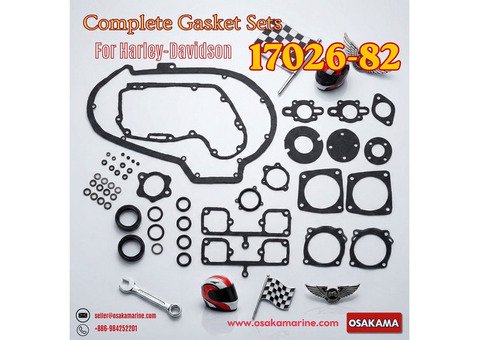 17026-82 Complete Gasket Kit For Harley-Davidson (1982–1985)