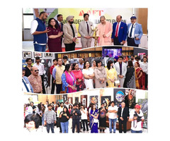 Exhibition of Paintings Connecting to Cinema Inaugurated at 127th AAFT