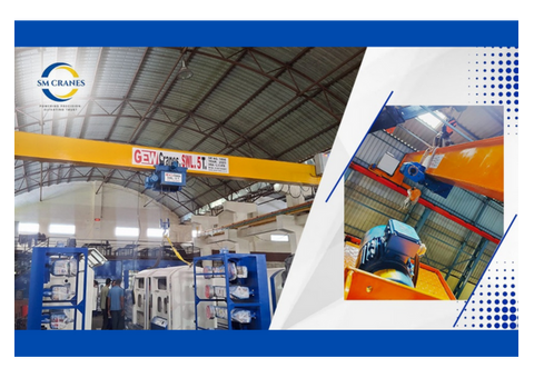 Pune's Electrical Cranes With Power Packs-SM Crane