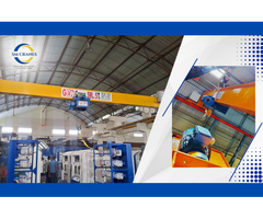 Pune's Electrical Cranes With Power Packs-SM Crane - 1/1