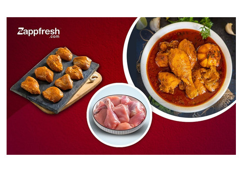 High-Protein Boneless Skinless Chicken Cuts - Zappfresh