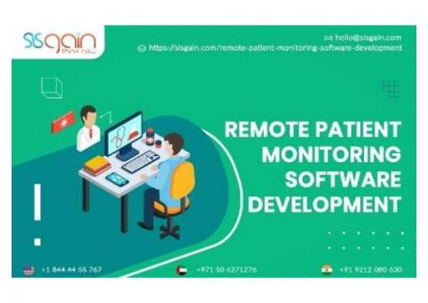 Remote Patient Monitoring Software Development in Florida | SISGAIN