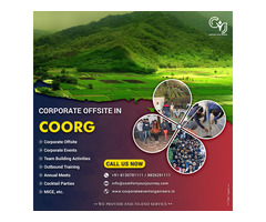 Corporate Offsite In Coorg for Work-Life Balance