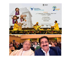 Sandeep Marwah Inaugurates Grand Indian Classical Music Evening