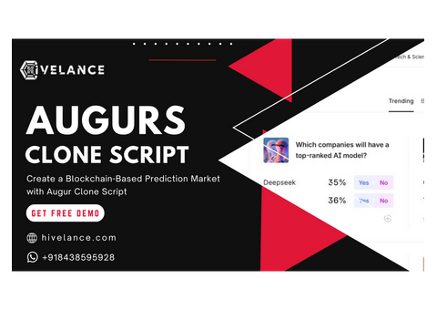 Augur Clone Script for Entrepreneurs at Low Cost
