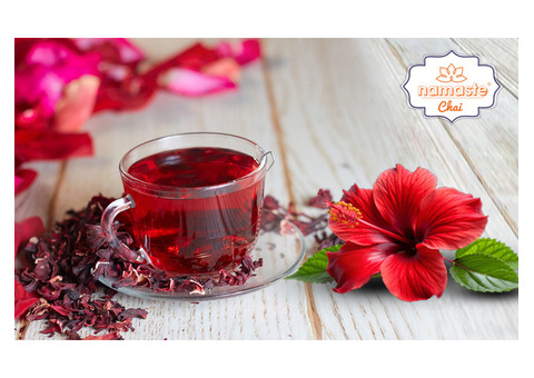 Hibiscus Flower Tea for Naturally Glowing Skin