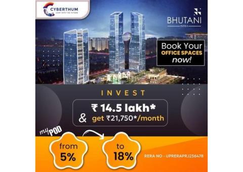 Bhutani Co-Working Office Spaces in Sector 140A Noida