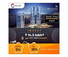 Bhutani Co-Working Office Spaces in Sector 140A Noida