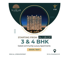 VVIP Namah, 3 bhk and  4 bhk luxury Apartments in Ghaziabad