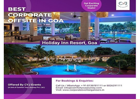 Corporate Outing In Goa for Relaxation and Collaboration