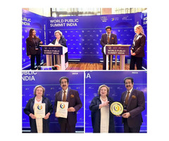 ICMEI Signed MoU at World Public Summit to Strengthen Global Peace