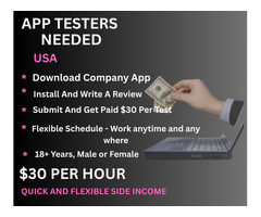 Earn $20–$30 Per Hour Testing Apps From Your Phone