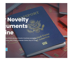 Authentic Documents for Your Travel or Business