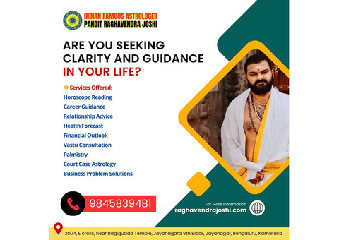 Best Astrologer in Banashankari | Raghavendra Joshi