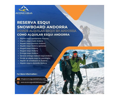 Vive la nieve con Alquiler esqui apartamento Andorra