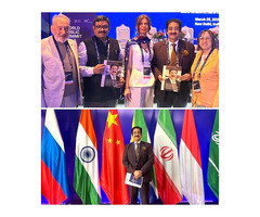 Dr. Sandeep Marwah Featured on the Cover of BRICS Magazine at Global