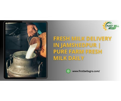Fresh Milk Delivery In Jamshedpur | Pure Farm Fresh Milk Daily - 1/1
