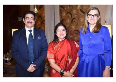 Sandeep Marwah as Special Guest at Slovenia’s National Day Celebration