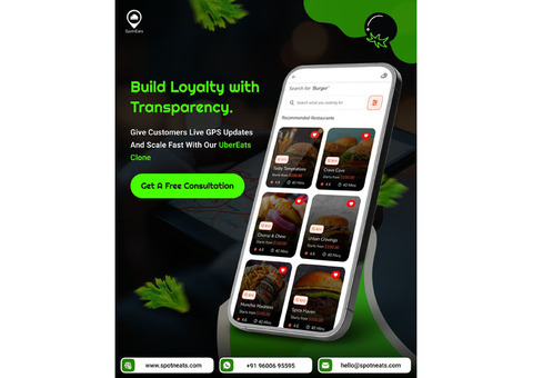Launch Your AI-Powered Food Delivery App with Spotneats