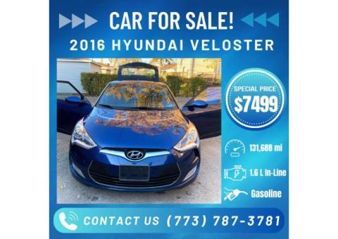 2016 Hyundai Veloster Base! $7499 !!