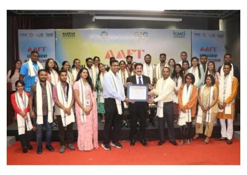 Renowned Media Mogul Dr. Sandeep Marwah Conferred Title of Global