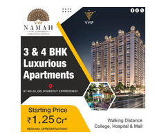 Vvip Namah | NH24, Ghaziabad | 3 /4 Bhk  Apartments