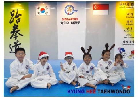 Merry Christmas to all Taekwondoin (Kyunghee Taekwondo)