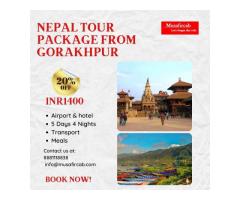 Nepal Tour Package Cost from Gorakhpur