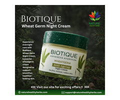Biotique Wheatgerm Night Cream – Best Cream & Face Moisturizer