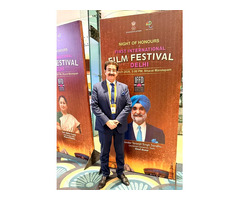 Sandeep Marwah Attends Grand Closing Ceremony of 1st International