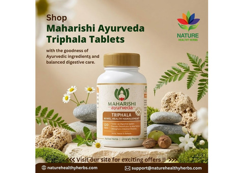 Shop Maharishi Ayurveda Triphala Tablets Online