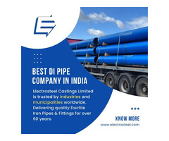 Heavy Duty DI Pipes for Sewerage & Irrigation Systems