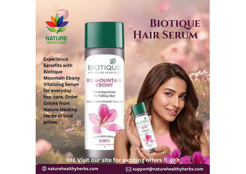 Buy Biotique Hair Serum - Best Hair Growth Serum