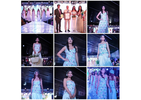 Comoros-Inspired Collection by Anshika Chaudhary Shines at 10th Global