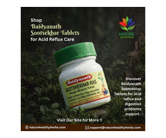 Shop Baidyanath Sootsekhar Tablets for Acid Reflux Care