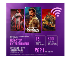 Vortex Play – All in one ott subscription & Broadband Plans