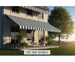 How an Awning Can Help Cool Your Home Naturally