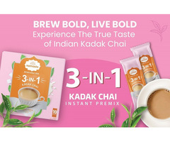 NamasteChaiStore offers premium Kadak tea premix for purchase.