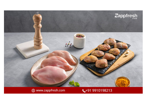 High-Protein Boneless Skinless Chicken Cuts - Zappfresh
