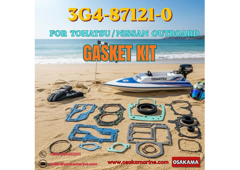 3G4-87121-0 Tohatsu Nissan Outboard Gasket Kit