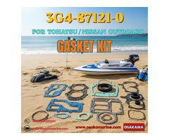 3G4-87121-0 Tohatsu Nissan Outboard Gasket Kit - 1/1