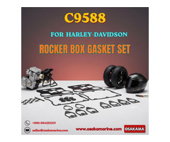 C9588 Rocker Box Gasket Set for Harley-Davidson Twin Cam