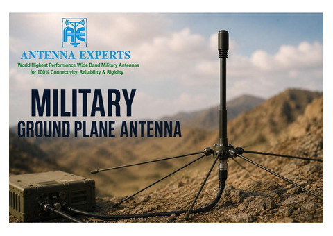 Military Ground Plane Antenna Supplier