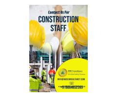 Contact Us for Construction Staff from Nepal, India