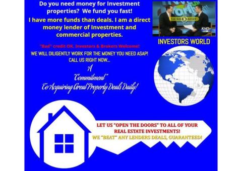 REAL ESTATE INVESTOR'S SPECIALS!